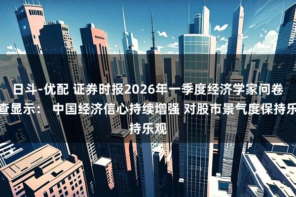 日斗-优配 证券时报2026年一季度经济学家问卷调查显示： 中国经济信心持续增强 对股市景气度保持乐观